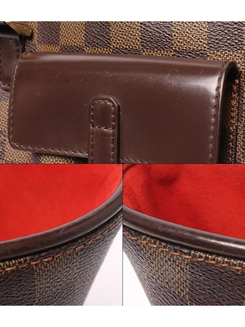 Louis Vuitton Tote Shoulder Bag Manosque PM Damier Ebene
